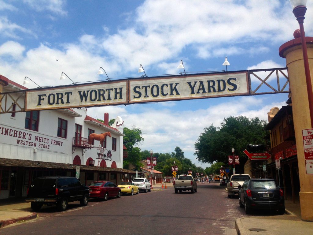 Fort Worth Stock Yards Texas United States of America USA