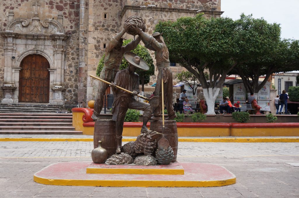 Tequila Statue Tequila Region Guadalajara Mexico