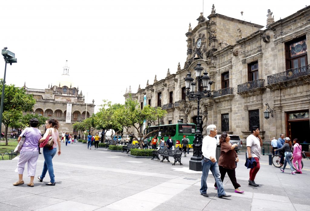 Colonial Building Guadalajara Mexico