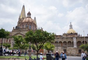 Colonial Building Guadalajara Mexico