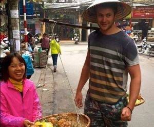 Food Market Hanoi Vietnam