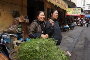 Food Market Hanoi Vietnam