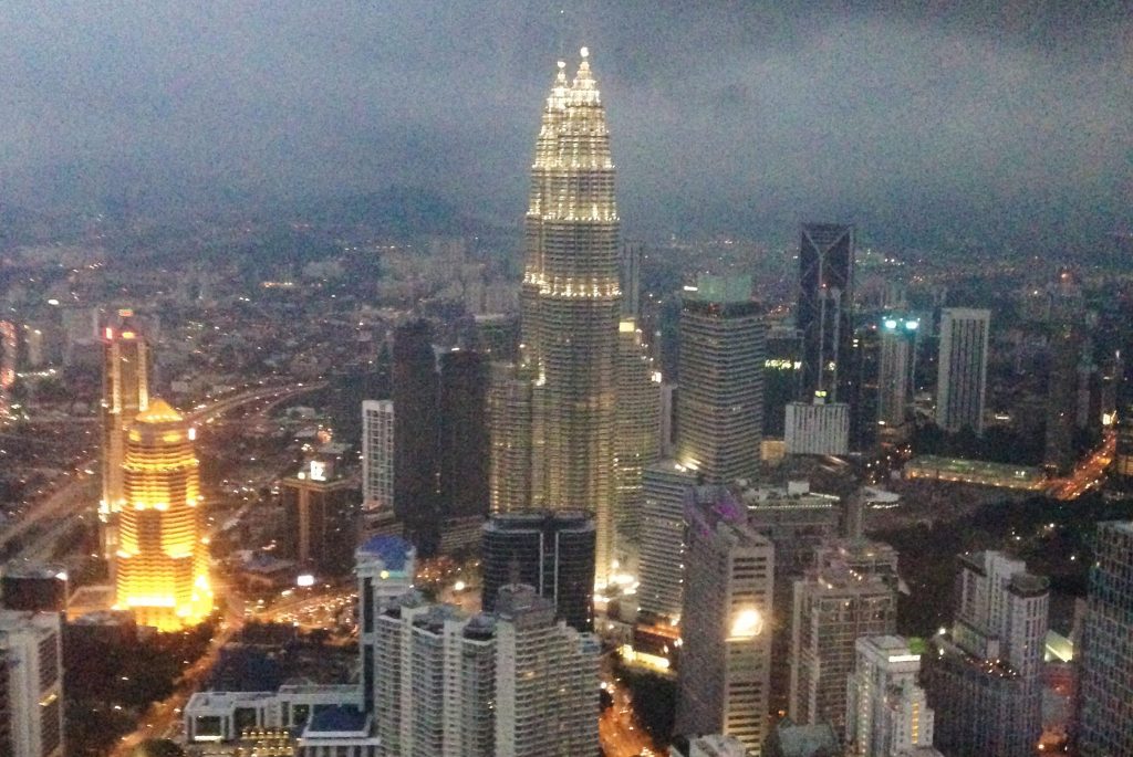 View from KL Tower Kuala Lumpur Malaysia