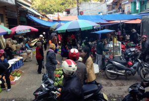 Food Markets Hanoi Vitenam