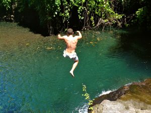 Waterfall Savai'i Island Samoa