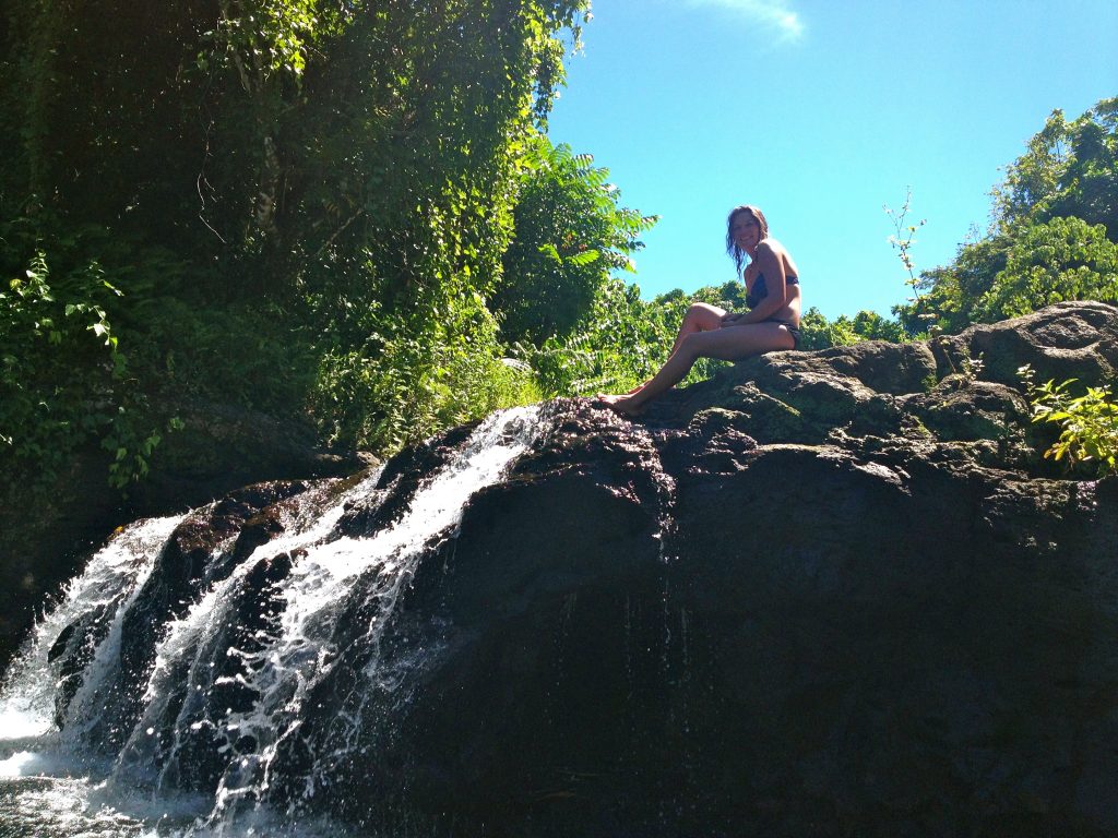 Waterfall Savai'i Island Samoa
