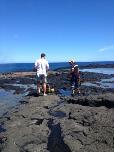 Alofaaga Blowholes Beach Savai'i Island Samoa