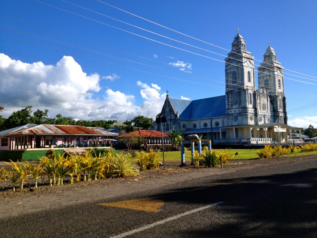 Church Savai'i Island Samoa