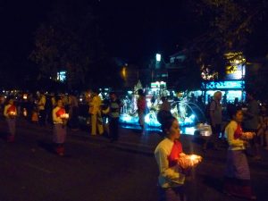 Loi Krathong Festival of Lights Chiang Mai Thailand