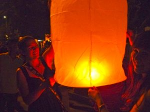 Lantern Loi Krathong Festival of Lights Chiang Mai Thailand
