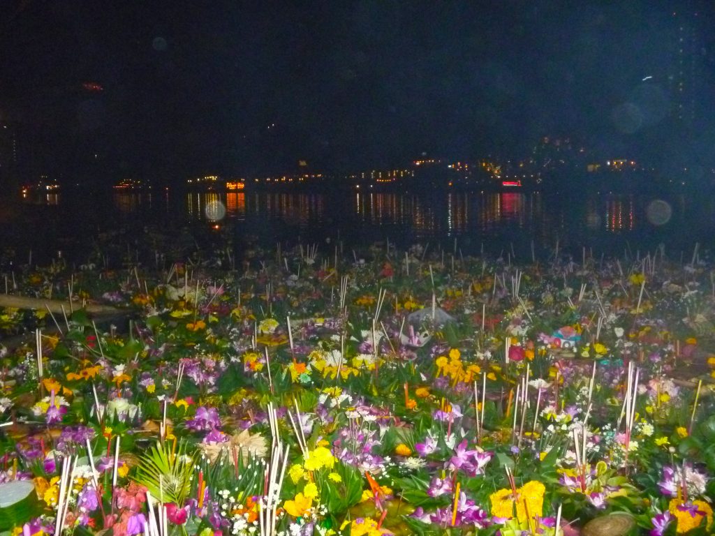 Loi Krathong Festival of Lights Chiang Mai Thailand