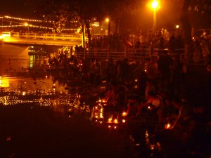 Loi Krathong Festival of Lights Chiang Mai Thailand