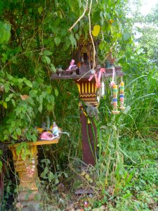 Shrine Pai Village Thailand