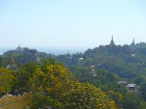 Sagaing Hills Mandalay Myanmar Burma