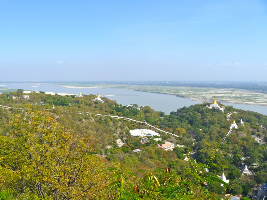 Sagaing Hills Mandalay Myanmar Burma