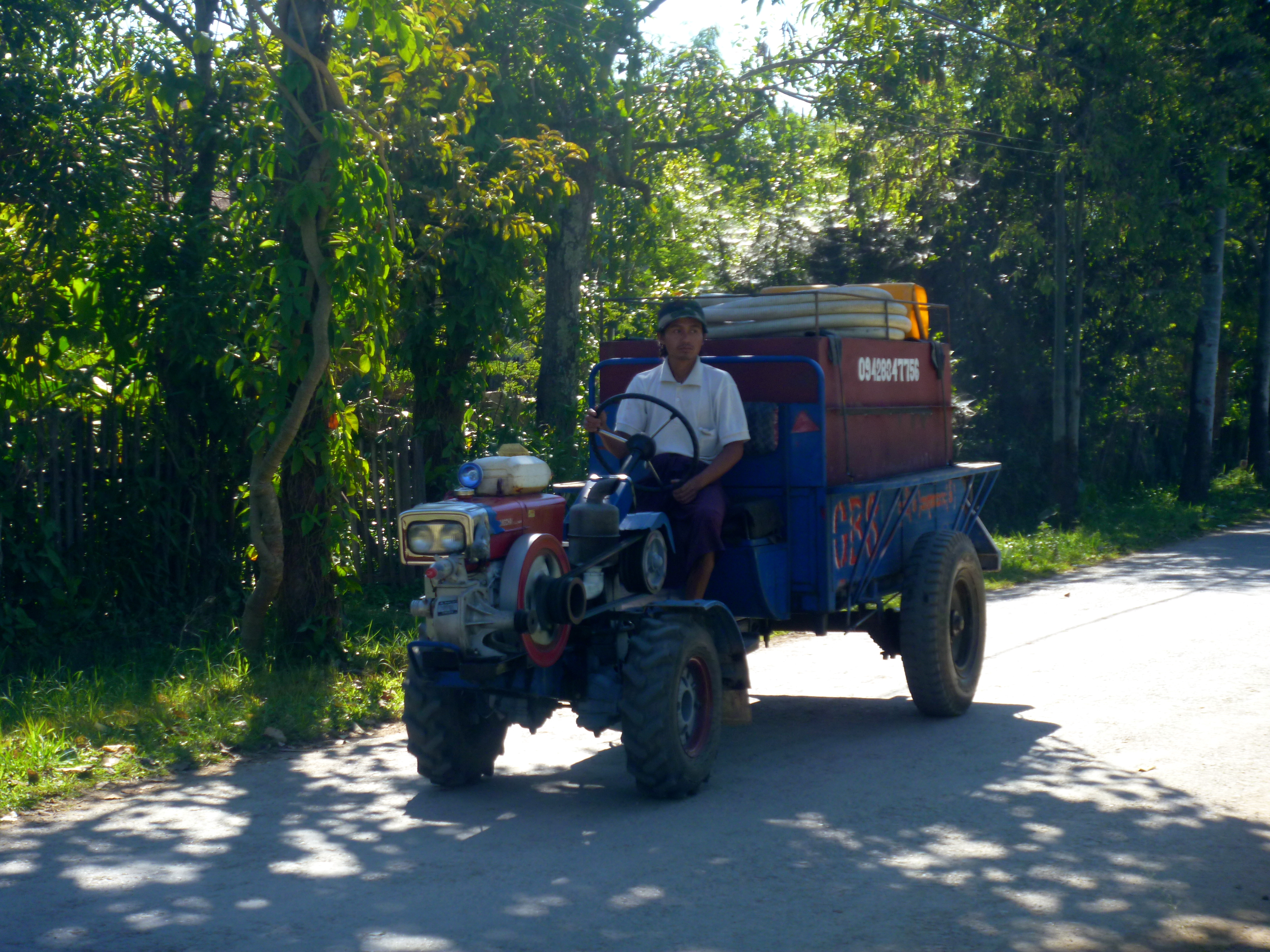 Transportation Inle Lake Myanmar Burma