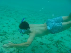 Snorkelling Lalomanu Upolu Island Samoa