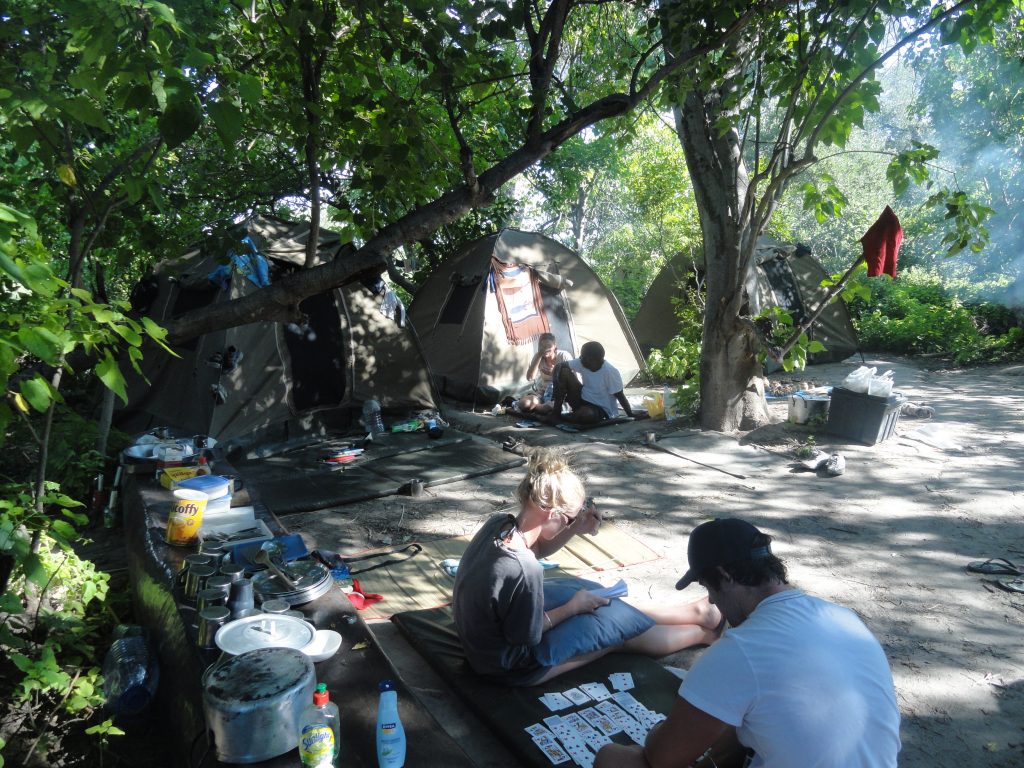 Camping Okavango Delta Botswana Africa