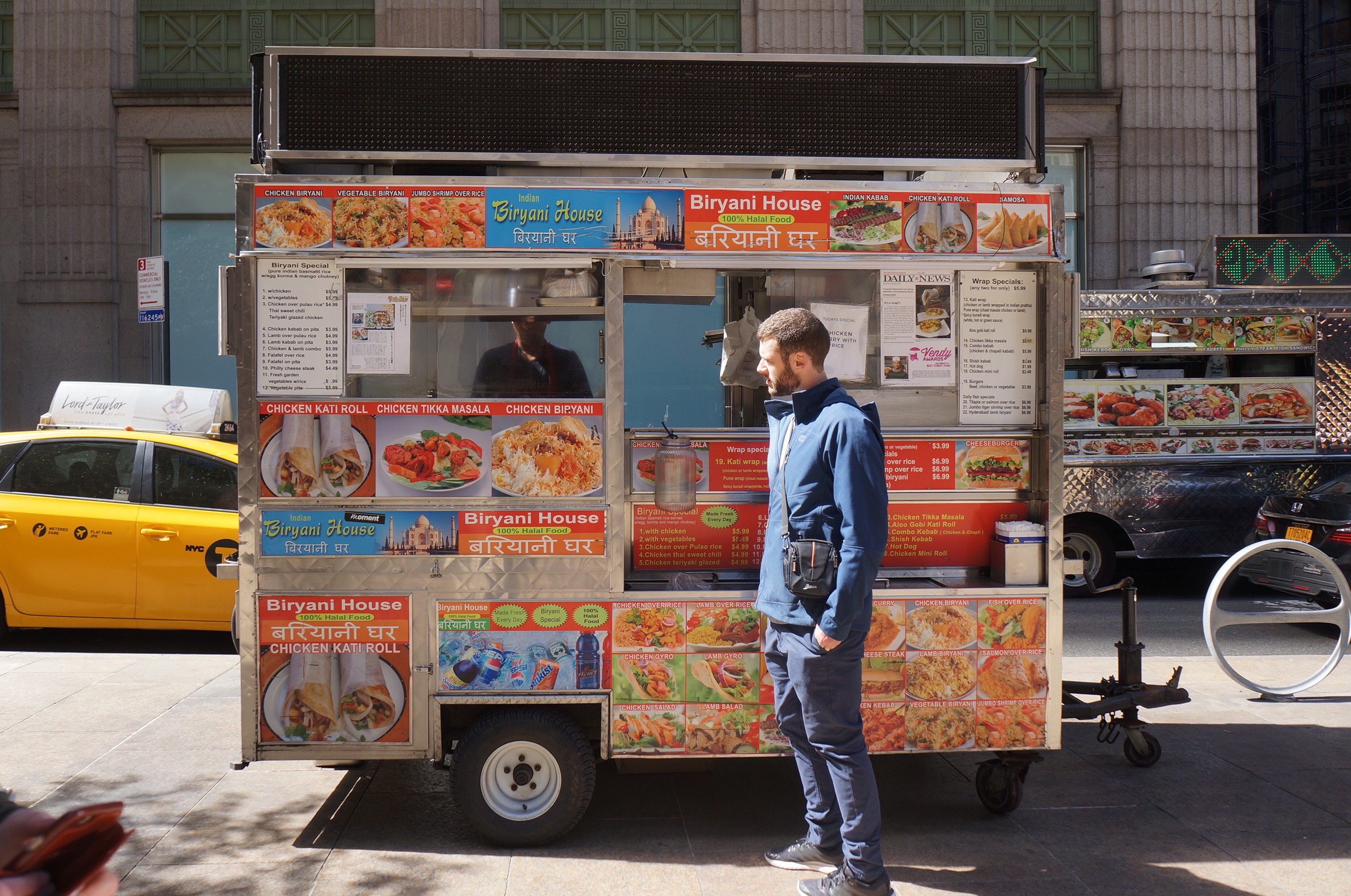Food truck New York United States of America USA