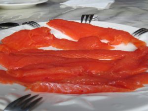 Salmon Kodiak Island Alaska United States of America USA