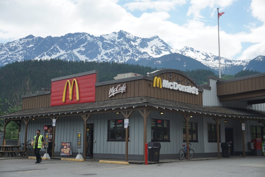 McDonalds, Pemberton, Canada