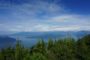 View from Hike, Cyprus Mountain, Vancouver, Canada