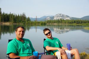 Camping, Yukon River Canoeing Trip, Canada