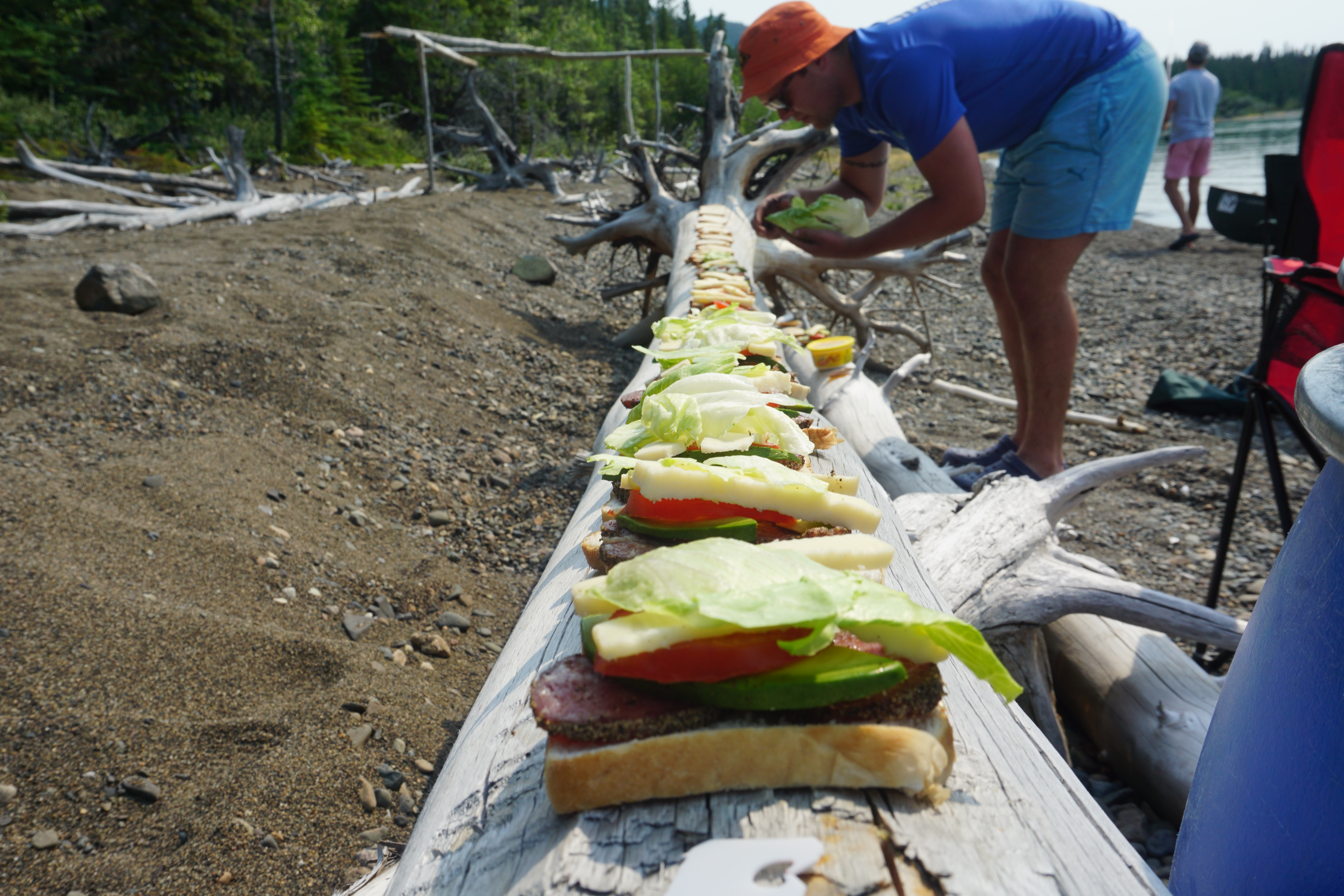 Food, Camping, Yukon River Canoeing Trip, Canada