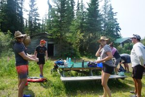 Food, Camping, Yukon River Canoeing Trip, Canada