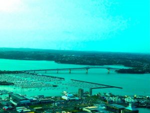 Sky Tower view, Auckland, New Zealand