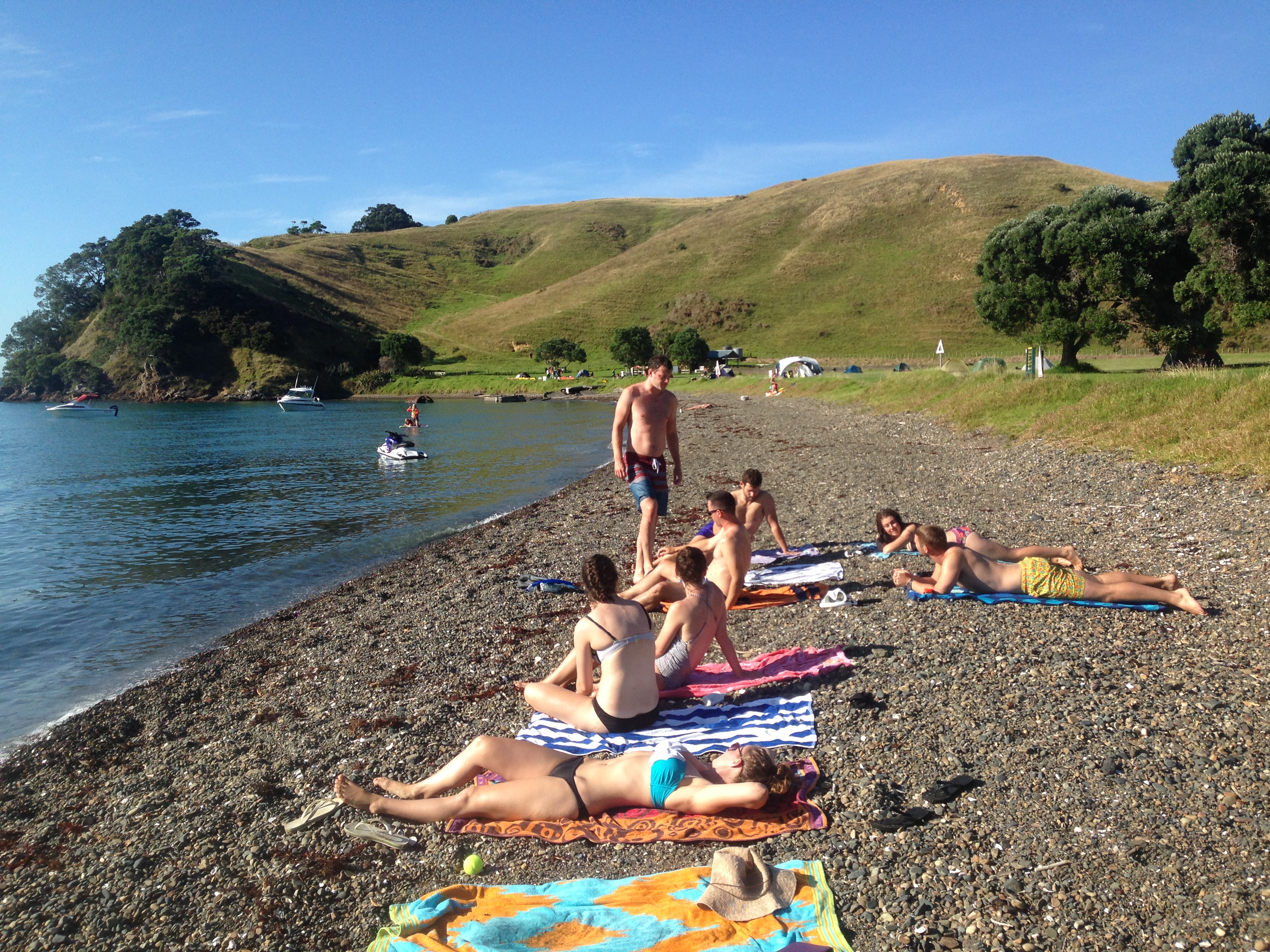 Home Bay, Motutapu Island, Auckland, New Zealand