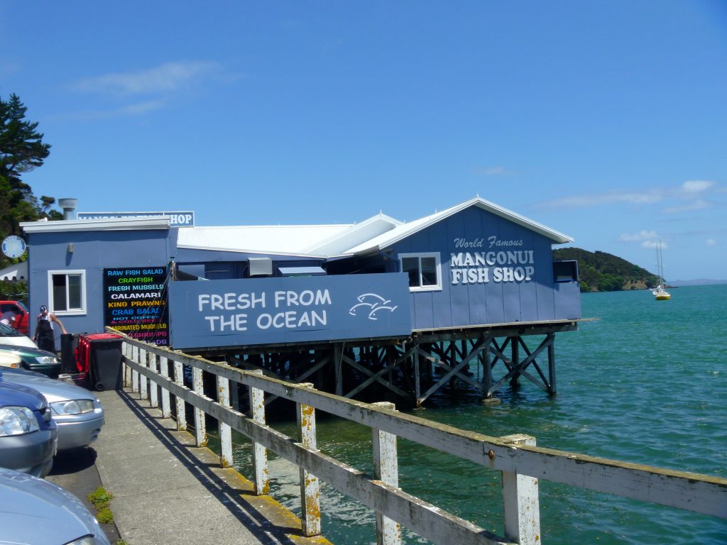 Mangonui Fish Shop, Northland, New Zealand