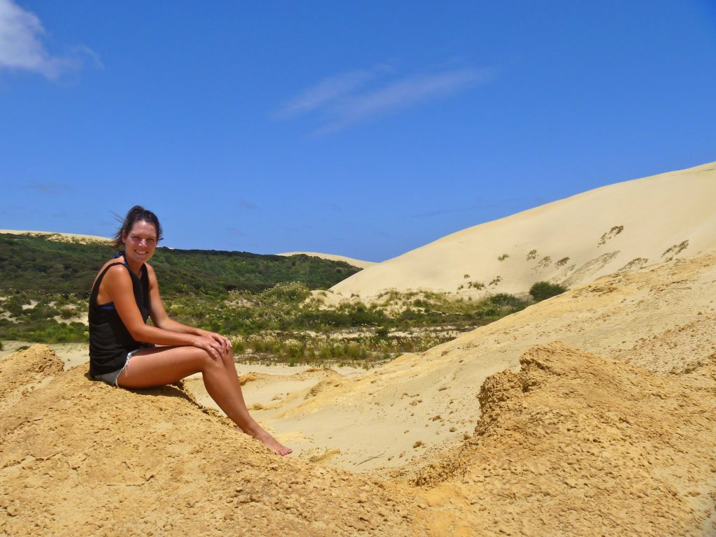 Giant Te Paki Sand Dunes, Northland, New Zealand