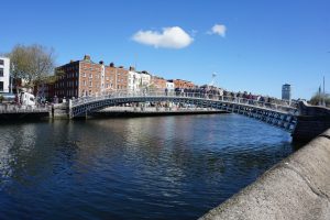 Ha'penny Bridge, Dublin, Ireland