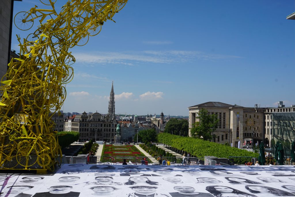 View from L’oreille Tourbillonante, Brussels, Belgium
