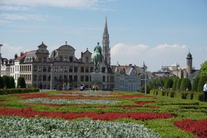 View from L’oreille Tourbillonante, Brussels, Belgium