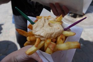 Frites, Brussels, Belgium