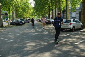 Lime scooters, Brussels, Belgium