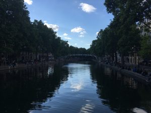 Canal Saint-Martin, Paris, France