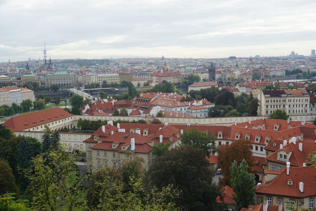 View from Prague Castle, Prague, Czechia