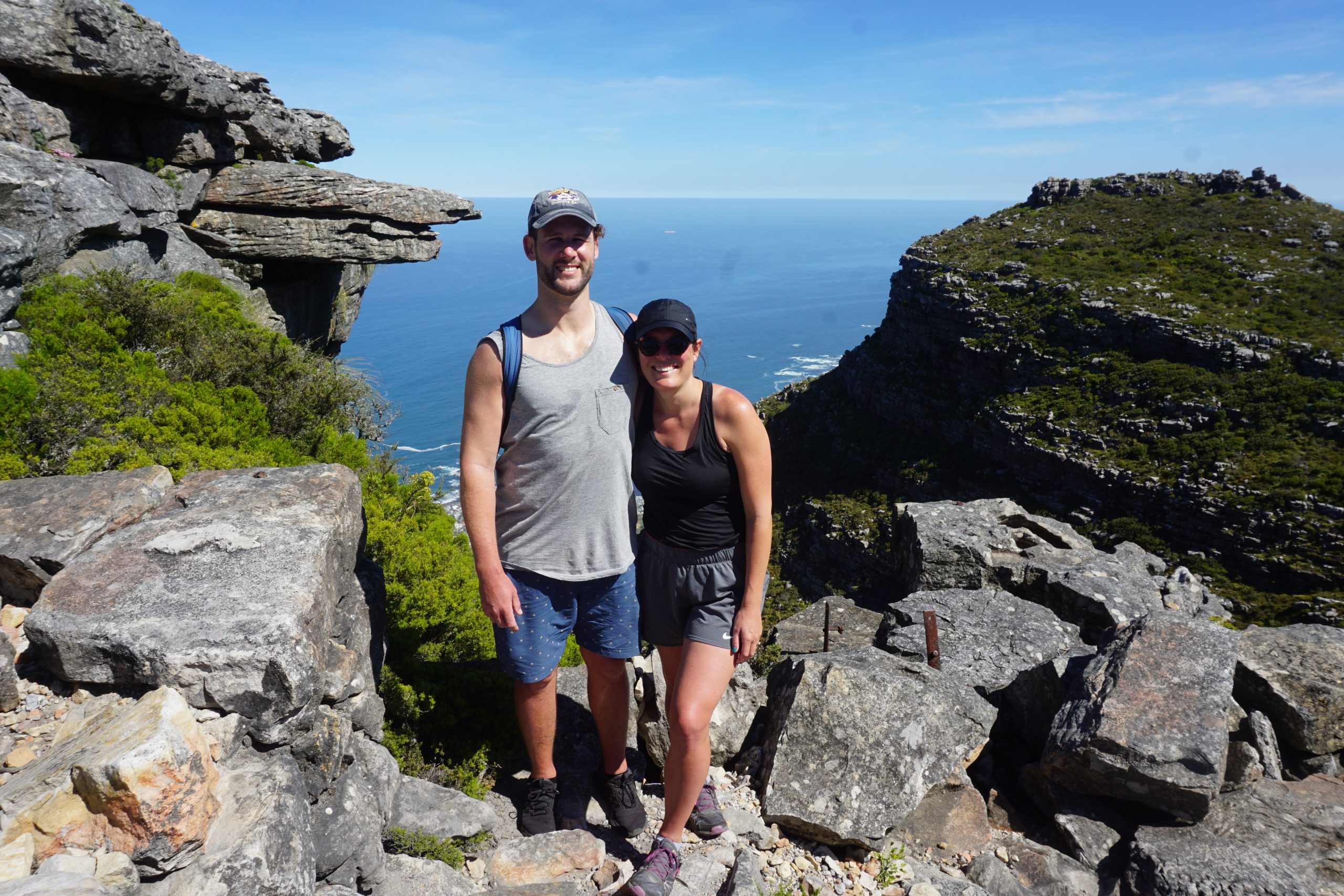 View from Table Mountain, Cape Town, South Africa