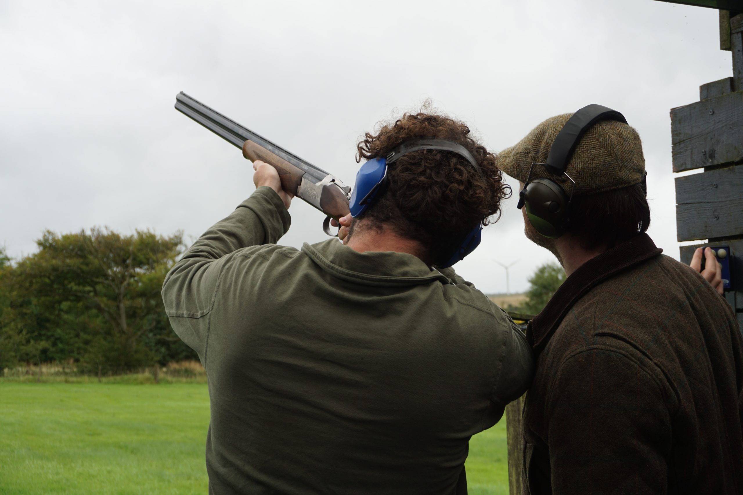 Cowans Law, Clay Bird Shooting, Glasgow, Scotland