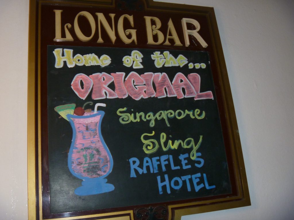 Long Bar Raffles Hotel Singapore