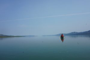 Lake Lebarge, Yukon River Canoeing Trip, Canada