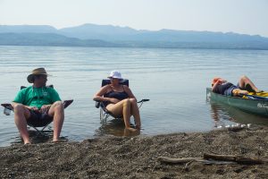 Lake Lebarge, Yukon River Canoeing Trip, Canada