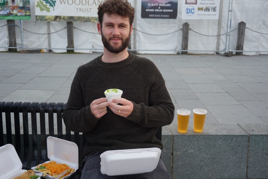 Fish and Chips, Conwy, Wales